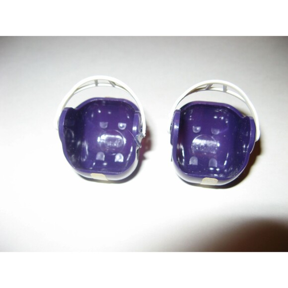 Lot of 2 Minnesota Vikings Mini Gumball Helmet OPI Vending Machine 70s 80s NFL - Picture 4 of 4